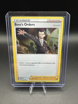 Pokemon TCG Boss's Orders 154/192 Swsh02: Rebel Clash Holo - Image 3