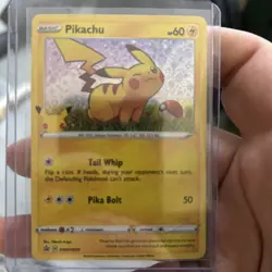 Pikachu General Mills Promo Holo Pokemon Sword & Shield Black Star #SWSH039 S12 - Image 3