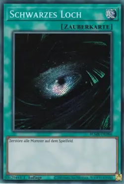 Yu-Gi-Oh! - Schwarzes Loch BLMR-DE086 Karte TCG Secret Rare Deutsch - Image 1