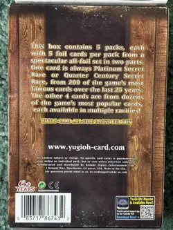 Yugioh Quarter Century Stampede Mini Box Lot of 5 Factory Sealed Brand New - Image 3