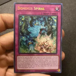 Yugioh! Dominus Spiral - DOOD-EN079 - Secret Rare - 1st Edition MINT - Image 1