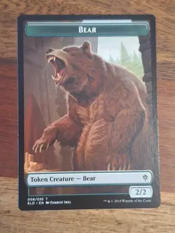 Green Tokens Token - MTG Magic the Gathering - Near Mint or Light Play - Image 5