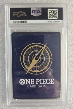 2025 ONE PIECE OP13-CARRYING ON HIS WILL TREASURE RARE MONKEY D. LUFFY PSA 10 - Image 2