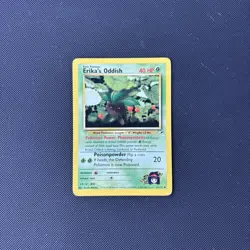 Pokemon Card Gym Heroes Erika's Oddish 47/132 WOTC - Image 2