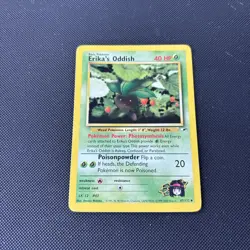 Pokemon Card Gym Heroes Erika's Oddish 47/132 WOTC - Image 3