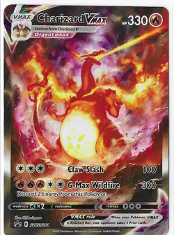 CHARIZARD VMAX SWSH261 SWORD & SHIELD PROMO CARD HOLO - Image 1