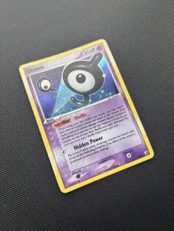 Pokemon Card EX Unseen Forces Holo Unown J J/28 - Image 3