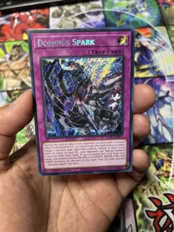 Konami Dominus Spark Trap Card BLZD-EN077 Blazing Dominion 1st Edition Holo - Image 1