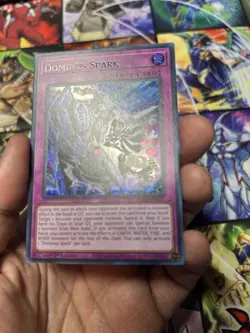 Konami Dominus Spark Trap Card BLZD-EN077 Blazing Dominion 1st Edition Holo - Image 3