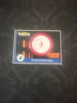 Pokemon - 1999 Burger King PokeTrivia Promo Card - Mankey #56 - Image 2