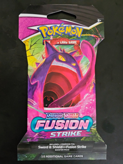 Pokemon TCG: Sword and Shield Fusion Strike Sleeved Booster Pack (10 Cards) x6 ✅ - Image 3