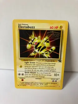 Electabuzz #2 Black Star Promo Pokemon Card WOTC 1999 LP - Image 1
