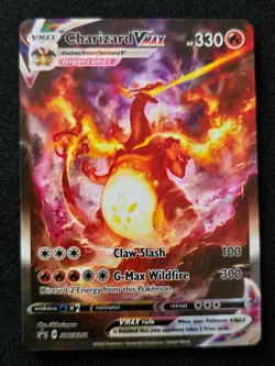 Pokemon TCG Charizard VMAX SWSH261 Holo Promo Card Near Mint Condition - Image 1