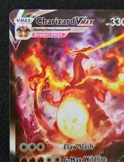 Pokemon TCG Charizard VMAX SWSH261 Holo Promo Card Near Mint Condition - Image 3
