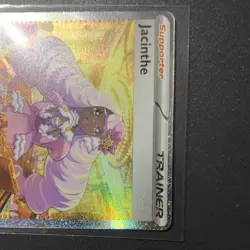Pokemon Jacinthe 122/088 Holo Rare Full Art POR Trainer Supporter Card 2023 - Image 3