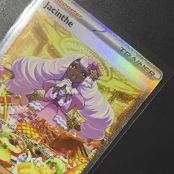 Pokemon Jacinthe 122/088 Holo Rare Full Art POR Trainer Supporter Card 2023 - Image 5