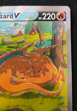 Charizard V SWSH260 Alternate Art Full Art Holo Promo Pokemon Card Near Mint - Image 2