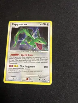 RAYQUAZA Legends Awakened Holo Card 14/146 Rare VERY CLEAN . NICE SWIRL - Image 2