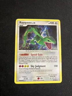 RAYQUAZA Legends Awakened Holo Card 14/146 Rare VERY CLEAN . NICE SWIRL - Image 3