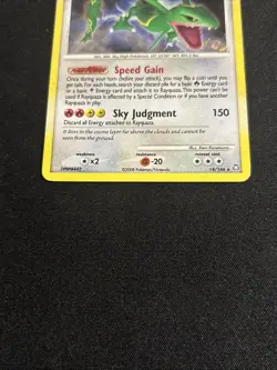 RAYQUAZA Legends Awakened Holo Card 14/146 Rare VERY CLEAN . NICE SWIRL - Image 4