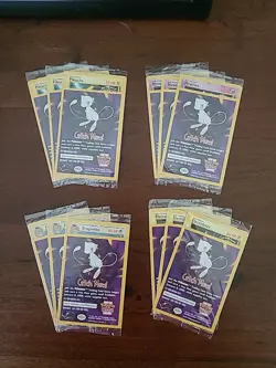 Pokemon The First Movie 3 Set Promo Cards Sealed 1999 WB Gold Stamp Catch Mew - Image 1
