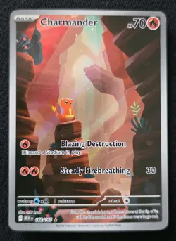 Pokemon TCG Charmander 168/165 Scarlet Violet 151 Near Mint/Mint Condition Card - Image 1