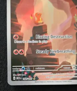 Pokemon TCG Charmander 168/165 Scarlet Violet 151 Near Mint/Mint Condition Card - Image 4