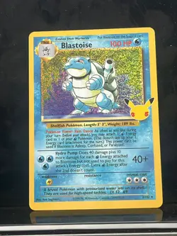 Blastoise Base Fan Art Custom Card - Image 1
