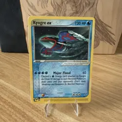 Kyogre ex 001 Nintendo Power Magazine Black Star Promo Pokemon Card 2003 LP - Image 1