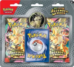 POKEMON MEGA EVOLUTION ASCENDED HEROES 2 PACK BLISTER 24 PACK BOX BLOWOUT CARDS - Image 1