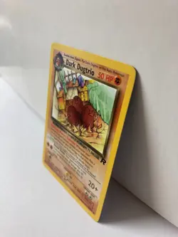 Dark Dugtrio 23/82 Team Rocket NH Rare WOTC Vintage Pokemon Card LP - Image 5