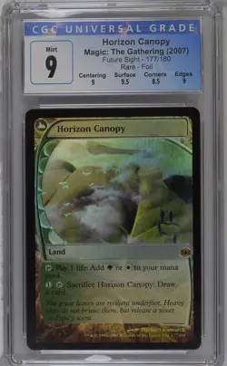 HORIZON CANOPY Future Sight Foil Rare CGC 9 MTG [Nostalgium] - Image 1