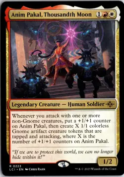 Anim Pakal, Thousandth Moon 223 The Lost Caverns of Ixalan MTG NM/M - Image 1