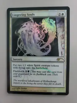 MTG Lingering Souls FNM Promos SLD Foil Rare - Image 1