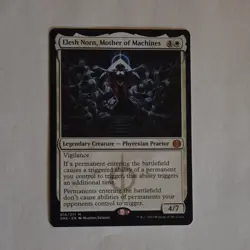 Magic: The Gathering Elesh Norn Mother of Machines Mythic White Phyrexia ONE Re… - Image 1