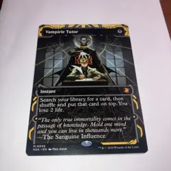 Vampiric Tutor | 35 | Borderless Regular | Mythic | Strixhaven: Mystical Archive - Image 1