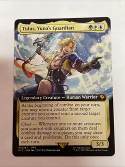 Tidus, Yuna's Guardian (Extended Art) Commander: Final Fantasy #187 Mythic - Image 1