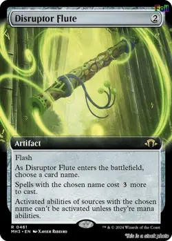 Disruptor Flute (Extended Art) [MH3 - 461] - NM [Foil] TCG MTG - Image 1