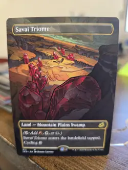 Savai Triome Showcase Ikoria: Lair of Behemoths Near Mint Conditio - Image 1