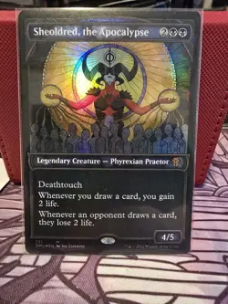 Sheoldred, the Apocalypse (Textured Foil) Dominaria United Foil - Image 1