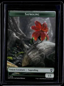Saproling // Pest (0023) Token - 18 // 23 - Foil - SOC - NM - MTG - Image 1