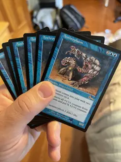 Magic the Gathering MTG Anthroplasm Urza's Legacy NM - Image 1
