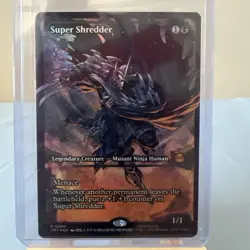 Magic the Gathering - Super Shredder Legendary Creature 0285 TMNT Black 2026 - Image 1