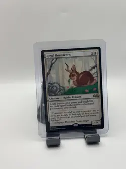 MTG, Regal Bunnicorn $3 ORDER MIN 25 NM Wilds of Eldraine Regular - Image 1