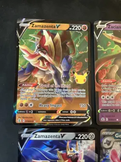 🇮🇹Lotto 5 carte pokemon Full Art Celebration Astri Lucenti Fiamme Spettrali NM - Image 2