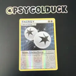 Double Colorless Energy 74/83 Uncommon Generations Pokemon Reverse Holo A4 - Image 1