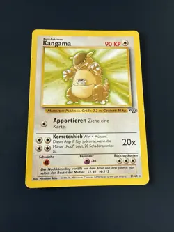 Pokemon TCG Karte - Kangama (Kangashkan) - German/Deutsch - 21/64 Dschungel - Image 1