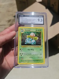 2023 POKEMON, TCG, Ivysaur 002/034, Classic Ven/Lugia EX Deck Holo, CGC 9.5 - Image 1