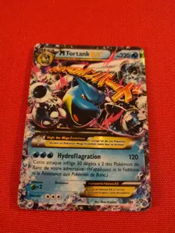 MEGA M TORTANK EX 30/146 PV220 XY HOLO REVERSE RARE CARTE POKEMON VF FR - Image 1