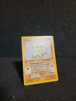 Pokemon Karte Sandan - 1. Edition Near Mint - 62/102 Basis Set - Image 2